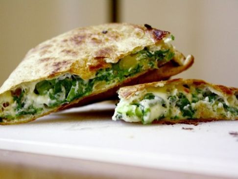 Spinach Pie Quesidilla