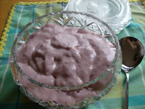 Grape Sponge (serving 1 cup)