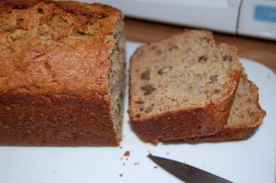 Fannie Farmer Banana Nut Bread w/substitution