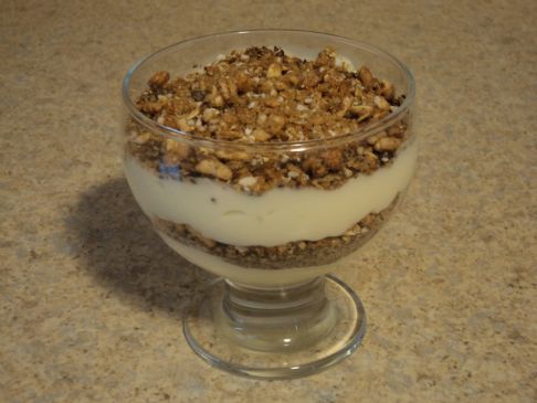 Lemon Yogurt Crunch Parfait