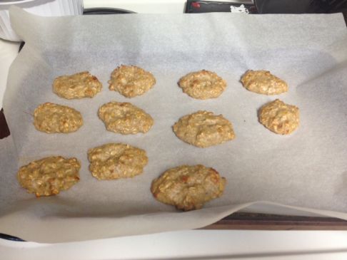 Banana Oatmeal Walnut Cookies!