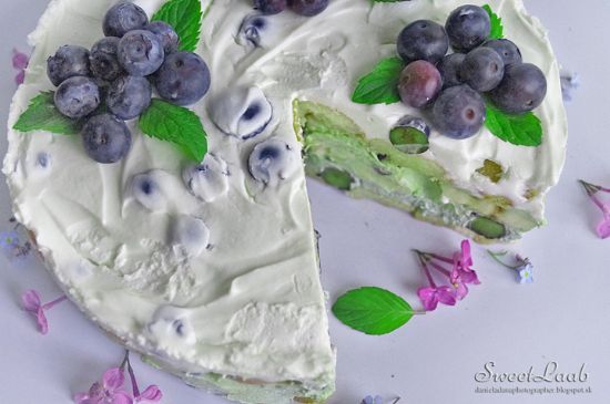 Blueberry Matcha Tiramisu