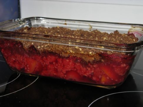 Fruit crumble