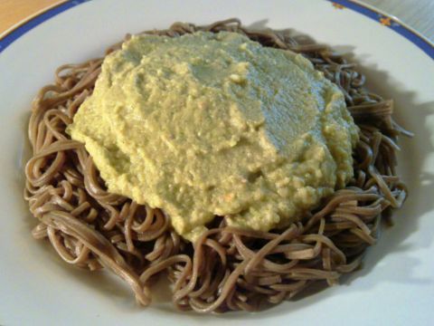 Spaghetti with Fennel-Zucchini-Tuna Blend