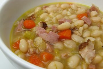 Georgia's Navy Bean and Ham Soup