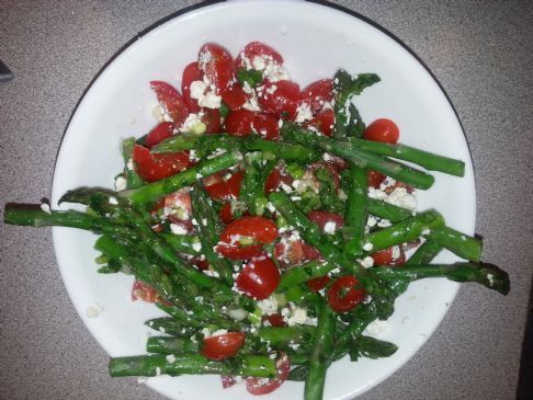 Fresh Asparagus and Cherry Tomato Salad