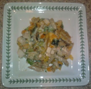 White Chicken Vegetable Casserole