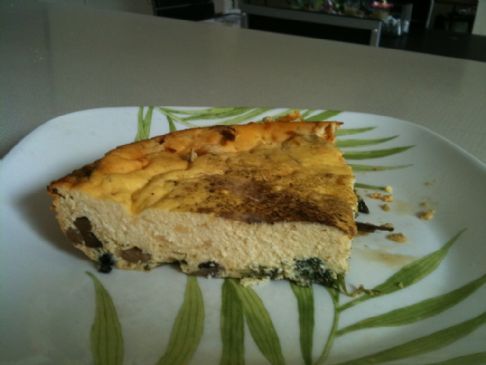 Spinach Ricotta Quiche