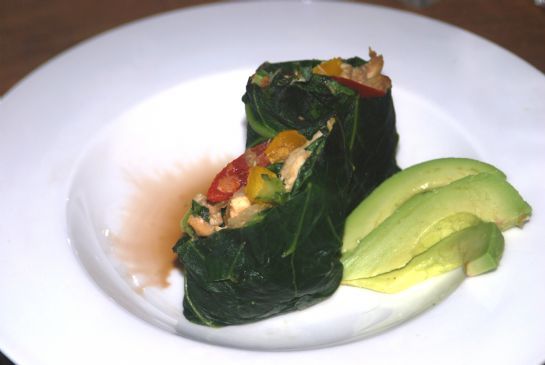 Farmer's Market: Collard Wraps