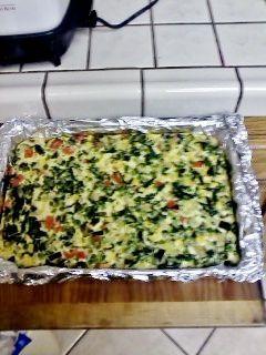 Vegetable Frittata Squares