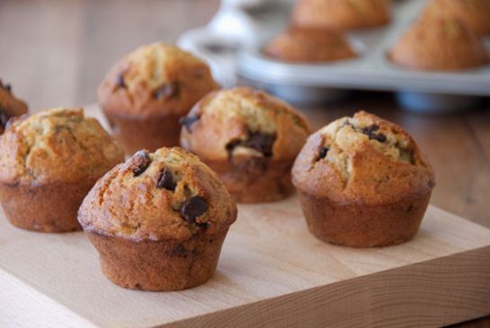 Chocolate Chip Banana Muffins