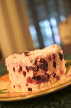 Lemon BLueberry Cream Frozen Dessert