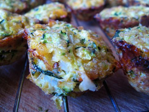 Cheesy Zucchini Tots