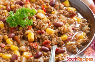 Sweet and Spicy Pineapple Turkey Chili