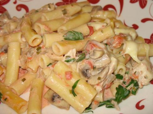 Chicken 'n' Spinach Pasta Bake