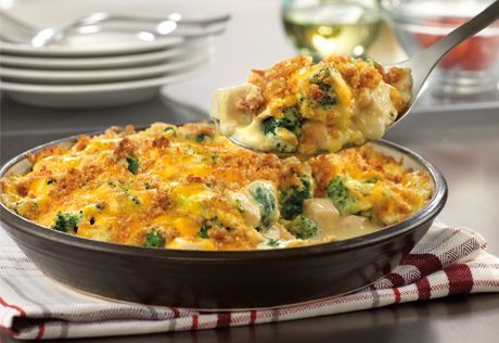 Turkey Broccoli Cheddar Bake