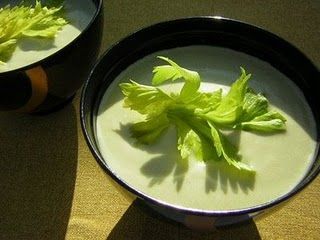 Raw Cream of Celery Soup with a Kick 