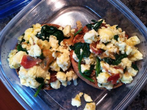 Florentine Breakfast Pizzas