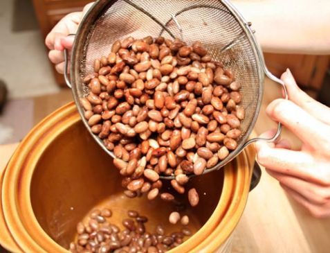 Best Vegan Mexican Pinto Beans Ever  ( Slow Cooker)