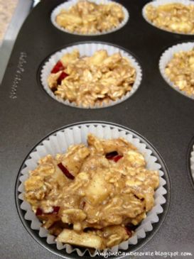 Oatmeal Apple Cinnamon Muffins