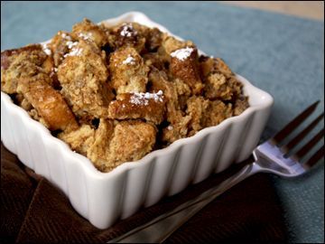 Sweet and Savory Breakfast Bread Pudding Bowl