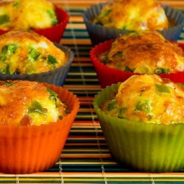 Egg White Casserole Muffins