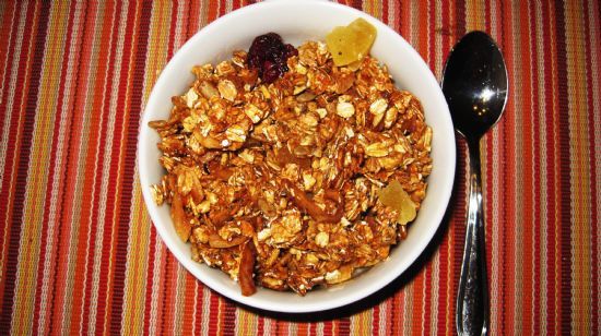 Granola -Clumpy Crunchy Perfect!!