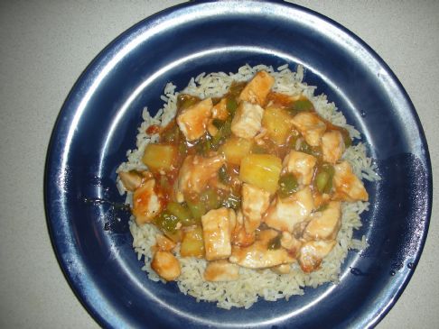 Sweet & Sour Chicken with Pineapple