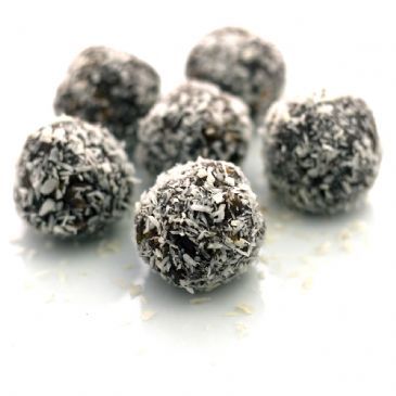 Vegan Chocolate  Coconut Truffles