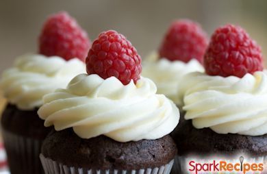 Chocolate Stout & Whiskey Cupcakes with Bailey's Frosting