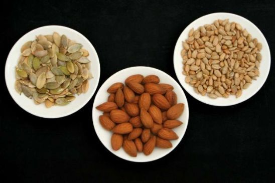 Dry Roasted Seed and Nut Snack Recipe | SparkRecipes