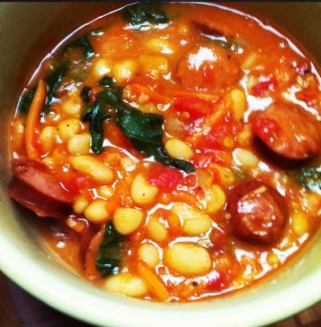 Spicy White Bean Soup