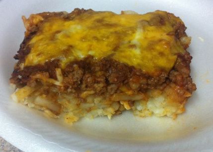 Sloppy Hashbrown Bake