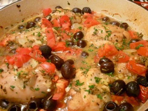 Mediterranean Chicken Thighs