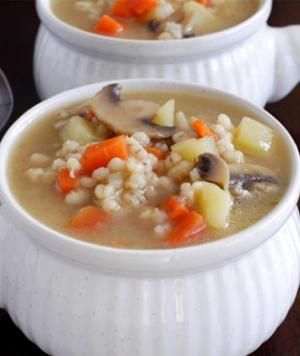 Mushroom and Barley Soup