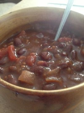 Black Bean Veg Chili 