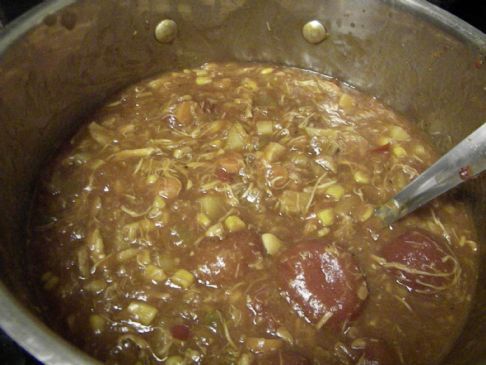 Bent Mountain Stew (Brunswick Stew with chicken only)