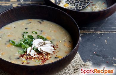 Mushroom Ginger Congee