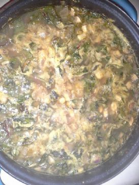 Vegan Chard, Leek, & Bean Soup