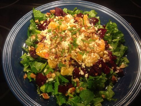 Roasted Beet and Orange Salad