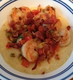 Shrimp & Cheesy Grits