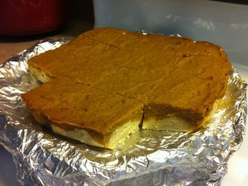 Pumpkin Shortbread Bars - Fat Free AND Sugar Free