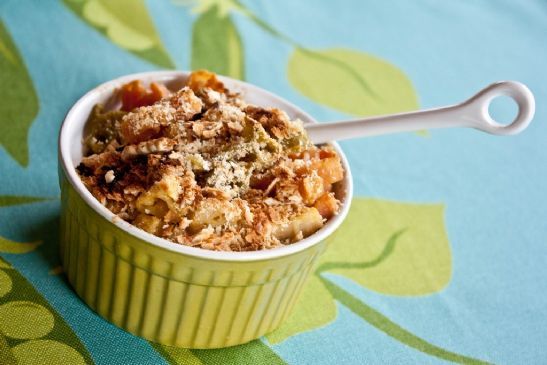 Mama Pea's Cheesy Dijon Pasta Bake 