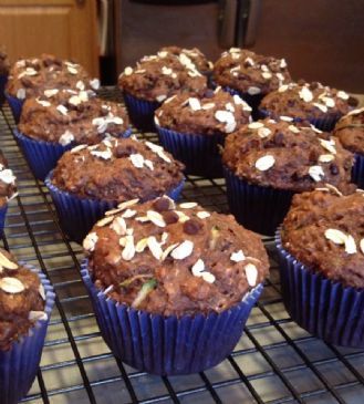 Skinny Chocolate Muffins