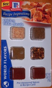 Chicken Tikka Masala McCormick spice Recipe