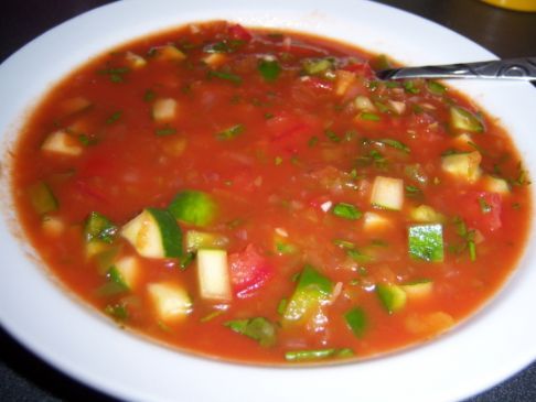 Mexican Gazpacho (Cold soup)