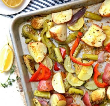 Super Easy Roasted Veggies