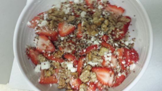 Quinoa Strawberry Feta Salad