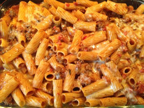 Helen's Baked Rigatoni