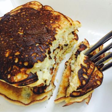 Banana Protein Pancakes (Gluten free, grain free)